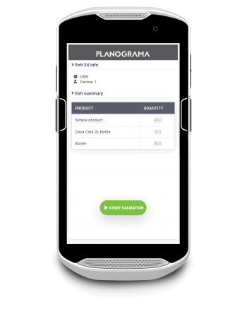 screenshot inventory reporting planograma